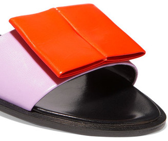Pierre Hardy Obi Leather Slippers