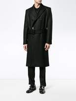 Thumbnail for your product : Saint Laurent Black double breasted overcoat