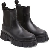 Thumbnail for your product : Fendi Chelsea Boot With Ff Motif