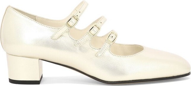 Gold Heel Women's Closed Toe Pumps ShopStyle CA