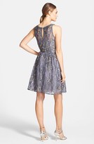 Thumbnail for your product : Aidan Mattox Embellished Lace Fit & Flare Dress