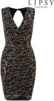 Thumbnail for your product : Lipsy Lace Plunge Neck Dress