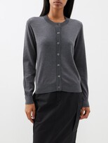 Thumbnail for your product : A.P.C. Marine Merino-wool Cardigan