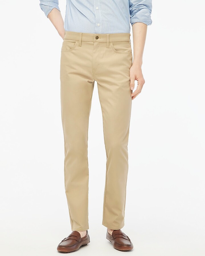 J.Crew Factory Slim-fit five-pocket tech pant