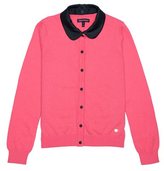 Thumbnail for your product : Juicy Couture Satin Collar Cardigan
