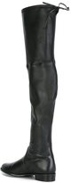 Thumbnail for your product : Stuart Weitzman 'Lowland' boots - women - Leather/Nappa Leather/Satin/rubber - 41