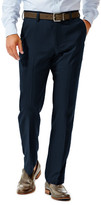 Thumbnail for your product : Haggar Big & Tall Performance Microfiber Slacks Tic Weave - Straight fit, Flat Front, Flex Waistband (non-expandable)