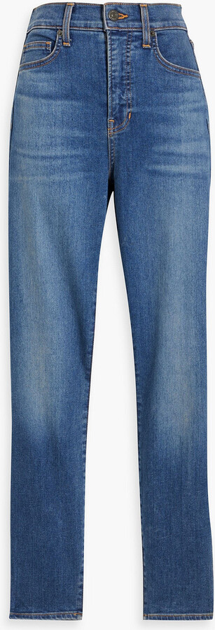 Veronica Beard Debbie cropped high-rise skinny jeans