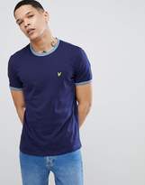 Thumbnail for your product : Lyle & Scott Crew Neck Ringer T-Shirt In Navy