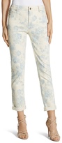 Thumbnail for your product : Chico's Floral Girlfriend Crop Jeans
