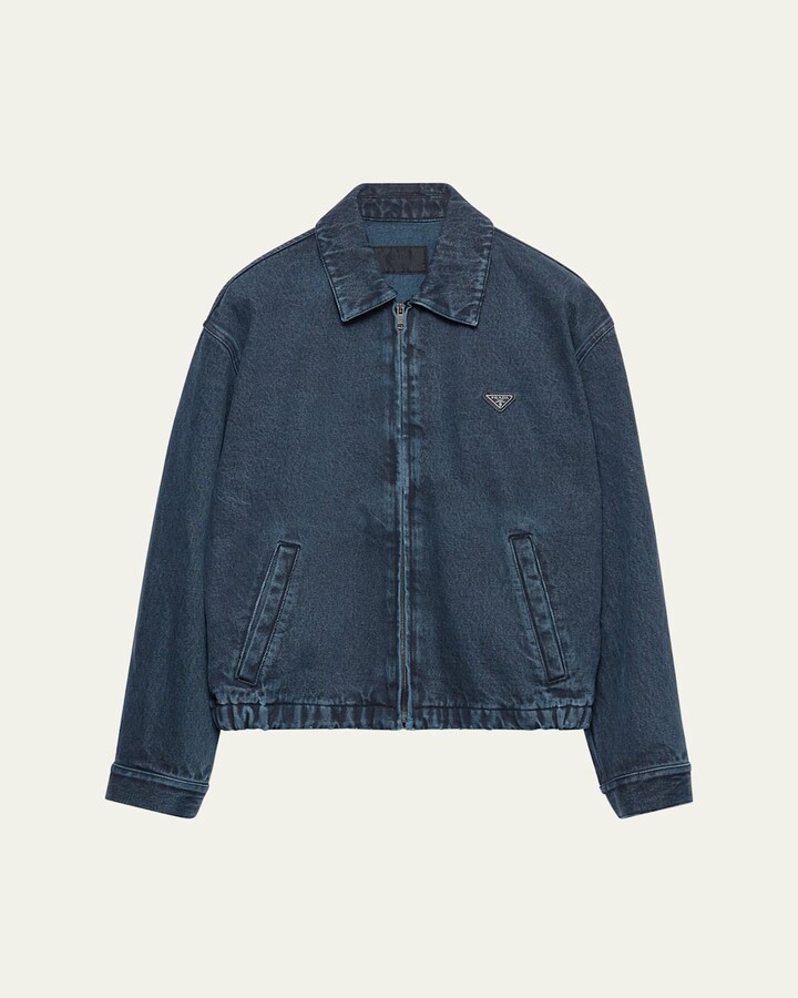 Men's Over-Dyed Denim Jacket