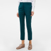 Paul Smith A Suit To Travel In - Women's Slim-Fit Dark Green Wool-Twill Trousers