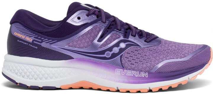 purple saucony shoes