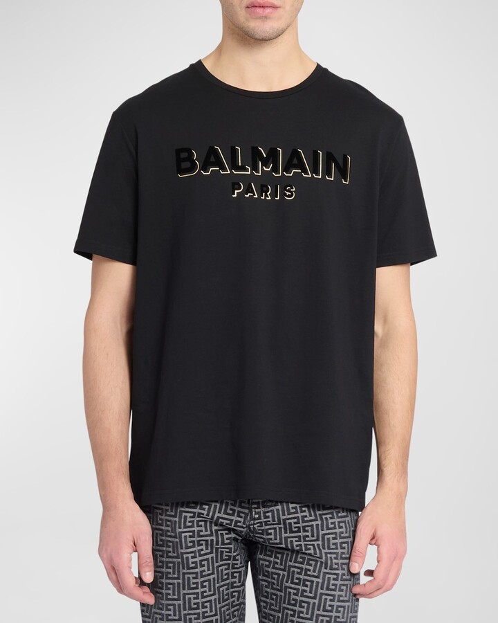 Balmain Sleeve T-Shirt - ShopStyle