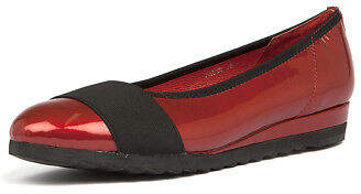New Gamins Farrow Red Black Womens Shoes Comfort Shoes Flat