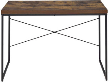 17 Stories Writing Desk With Metal Sled Base
