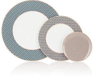 Hermes Tie-Set Maillons Vagues Dinner Plate