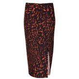 Thumbnail for your product : Helmut Lang Wrap Effect Midi Skirt