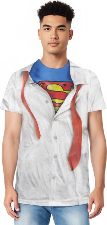 Superman Mens I m Short Sleeve Adult Poly Crew T-Shirt