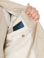 Thumbnail for your product : Perry Ellis Regular Fit Tan Herringbone Suit