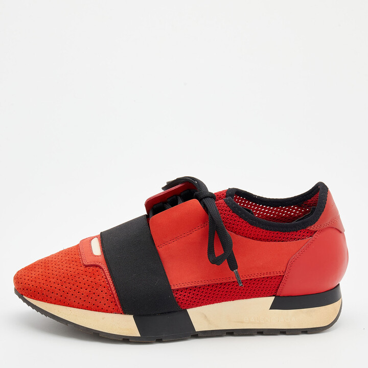 Balenciaga Women's Red Sneakers & Athletic Shoes | ShopStyle