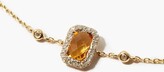 Thumbnail for your product : Anissa Kermiche November Citrine, Diamond & 14kt Gold Bracelet