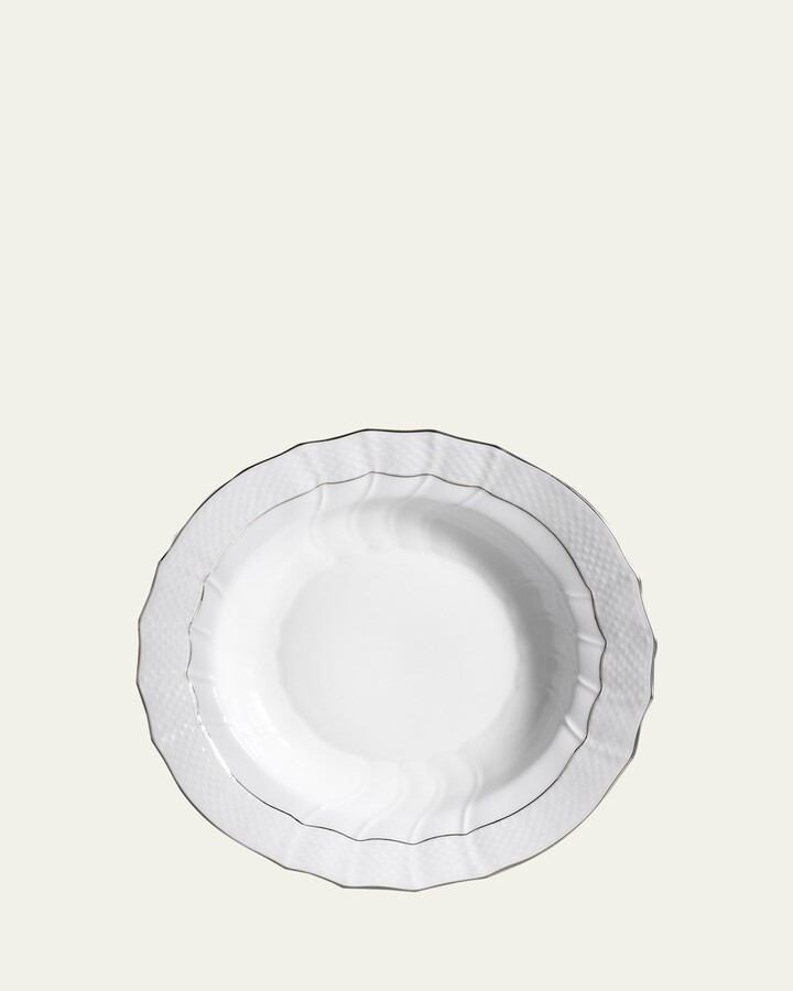 Herend Platinum Edge Pasta/Soup Bowl