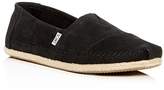 Thumbnail for your product : Toms Men's Classic Nubuck Leather Espadrilles