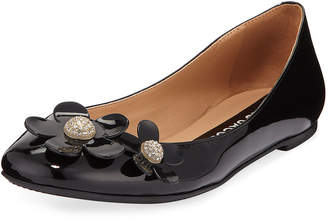 Marc Jacobs Daisy Leather Ballet Flats