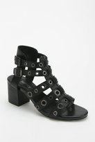 Thumbnail for your product : Luxury Rebel Alva Grommet-Cutout Heeled Sandal