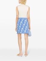 Thumbnail for your product : Diane von Furstenberg Alejandra monogram-jacquard miniskirt