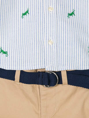 Ralph Lauren Kids embroidered detail shirt