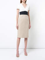 Thumbnail for your product : Dvf Diane Von Furstenberg V-neck tailored dress