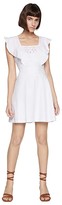 Thumbnail for your product : BCBGeneration Square Neck Dress TRJ6268188 (Optic White) Women's Dress