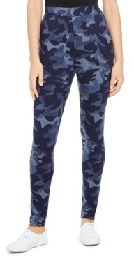 blue camo pants outfit