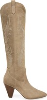 Thumbnail for your product : Veronica Beard Ballan Suede Western Boots