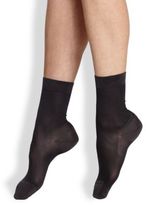 Thumbnail for your product : Maria La Rosa Semi-Sheer Ankle Socks