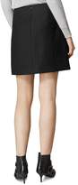 Thumbnail for your product : Karen Millen Button Detail A-Line Mini Skirt