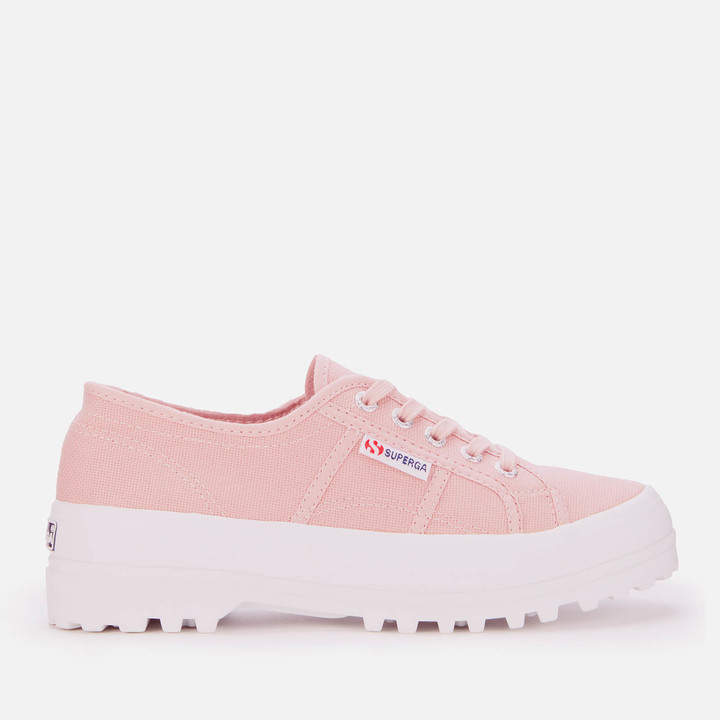 superga pink trainers