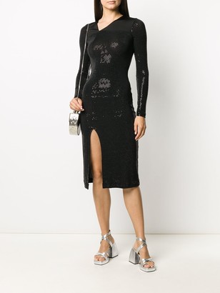 Just Cavalli Embellished Fitted Dress