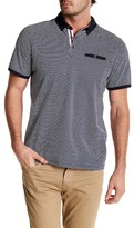 Thumbnail for your product : English Laundry Gingham Short Sleeve Polo
