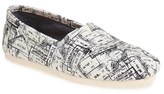 Thumbnail for your product : Toms 'Classic - Passport Stamps' Slip-On (Nordstrom Exclusive)(Women)