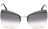 Thumbnail for your product : Tom Ford Presley 61MM Butterfly Sunglasses