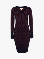Thumbnail for your product : Damsel in a Dress Fiana Knit Dress, Navy/Orange
