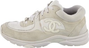 Chanel Interlocking CC Logo Sneakers