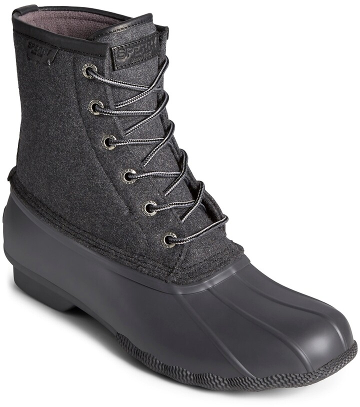 sperry grey boots