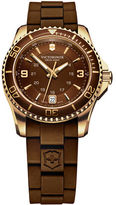 Thumbnail for your product : Victorinox Ladies' Maverick Gold-Tone & Rubber Watch