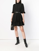 Thumbnail for your product : Alexander McQueen Ruffle Trim Mini Dress