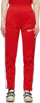 Thumbnail for your product : Palm Angels Red Classic Slim Track Pants