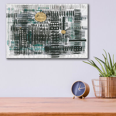 Wrought Studio 'Breakthrough' by Lori Arbel Acrylic Glass Wall Art, 16" x 12"